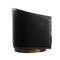 Merrick Lane Ada Upholstered Club Style Barrel Chair with Nail Trim, Sloped Arms, and 360 Degree Swivel Base in a Vinyl Wrap